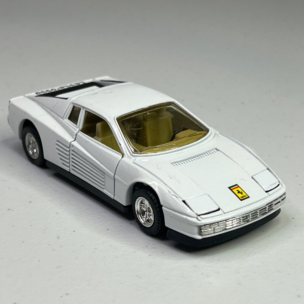 1980s MC Toys Ferrari Testarossa Diecast Model Car 1:36 Scale - Picture 3 of 11